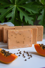 Load image into Gallery viewer, Papaya soap bar
