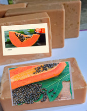 Load image into Gallery viewer, Papaya soap bar
